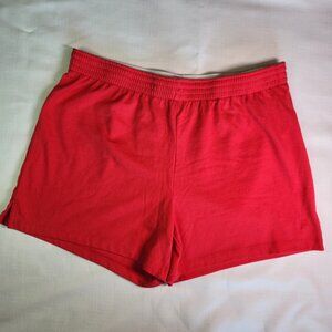 Danskin Womens's Activewear Running Shorts Red Size M(8-10)